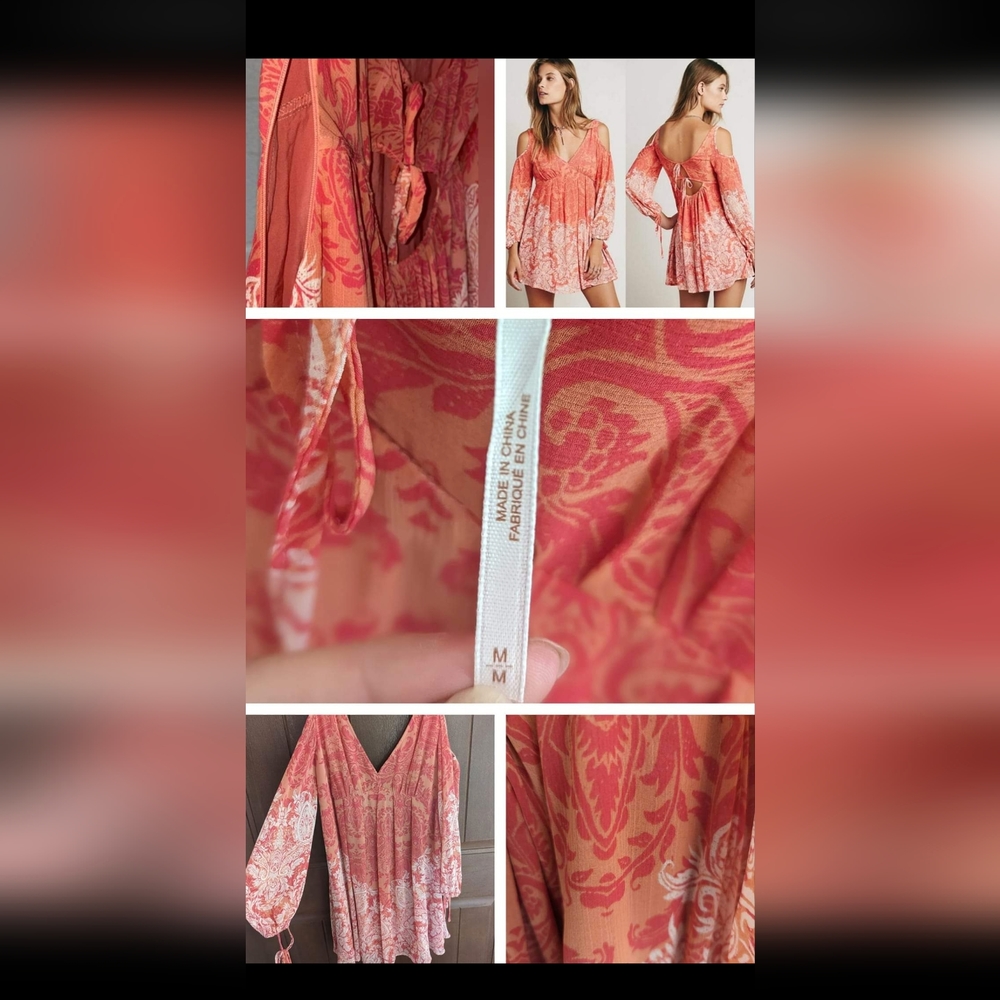 Free People Penny Lover Mini Dress, Sz. M